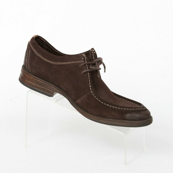 Clarks Delsin Rise Brown Suede Leather Chukka Derby Shoes Mens 10.5 M Casual main image 6